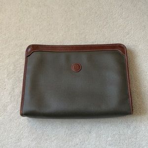 Vintage Dior Zip toiletry clutch
